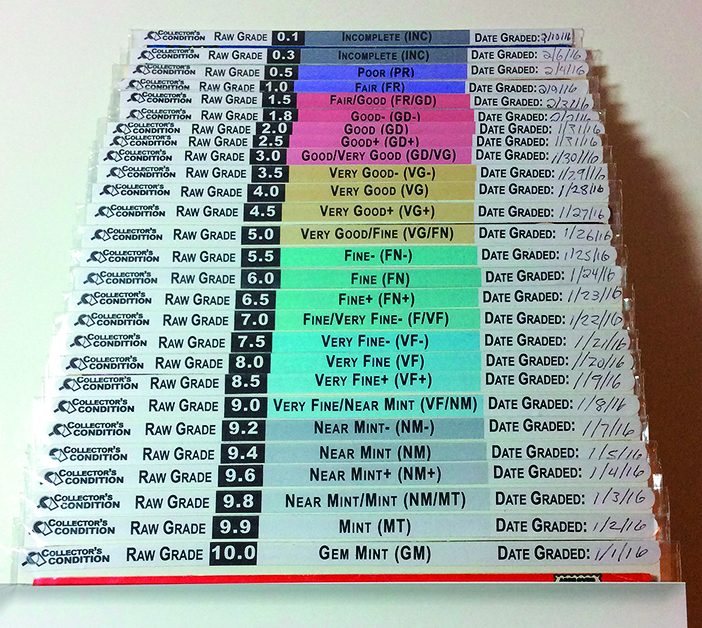 Grading Labels Full Range Grading Labels